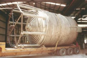 tank coils on a truck